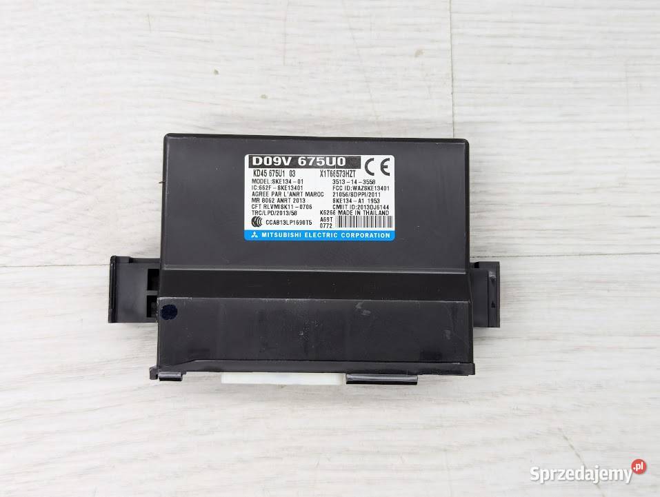 MODUŁ STEROWNIK KEYLESS MAZDA CX3 CX3 D09V675U0 Pozostałe Białystok