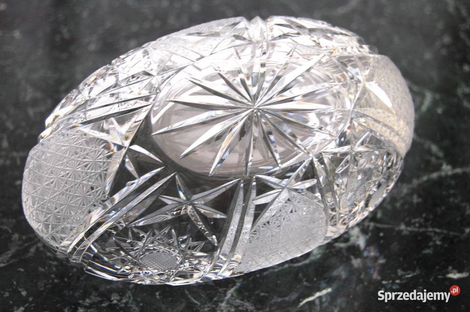 Miska kryształowa koszyk koszyczek kryształ Lublin