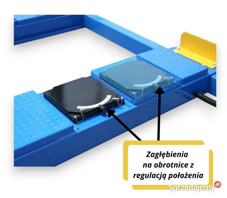 Podnośnik 4kolumnowy do geometrii 65t ProGear Gorzów Wielkopolski