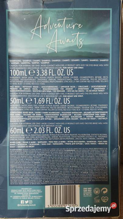 Zestaw upominkowy Skin Expert For Men Krosno