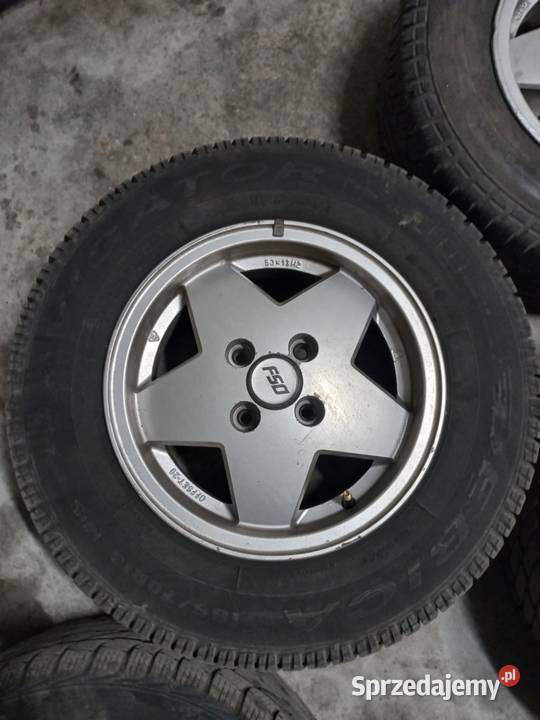 Felgi z oponami FSO Polonez 4x98 R13