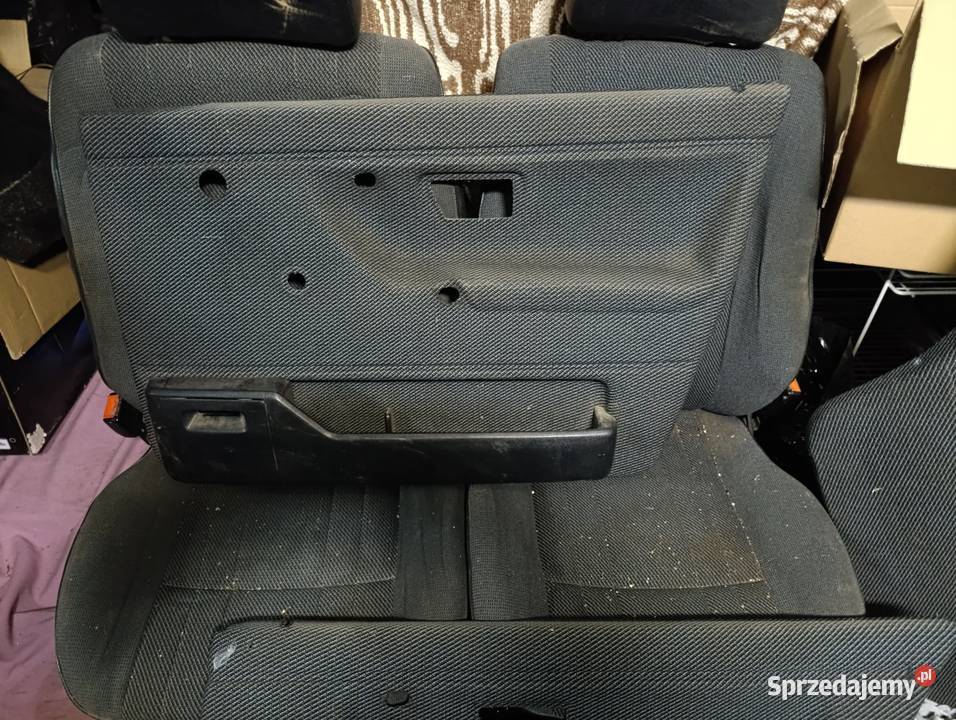 Golf 2 siedzenia tapicerka boczki wygłuszenie