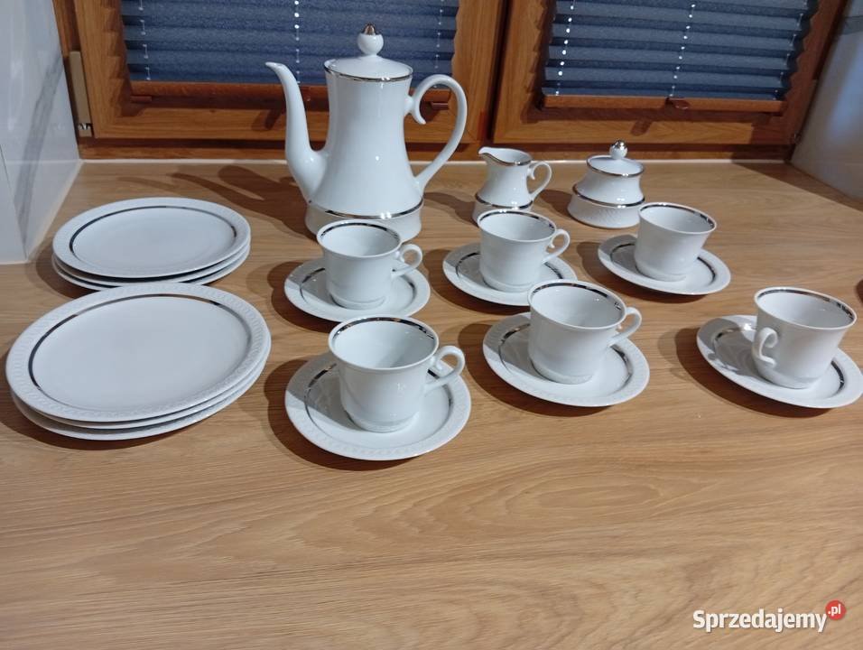 klasyczny porcelanowy serwis kawowy Carl kujawsko-pomorskie sprzedam