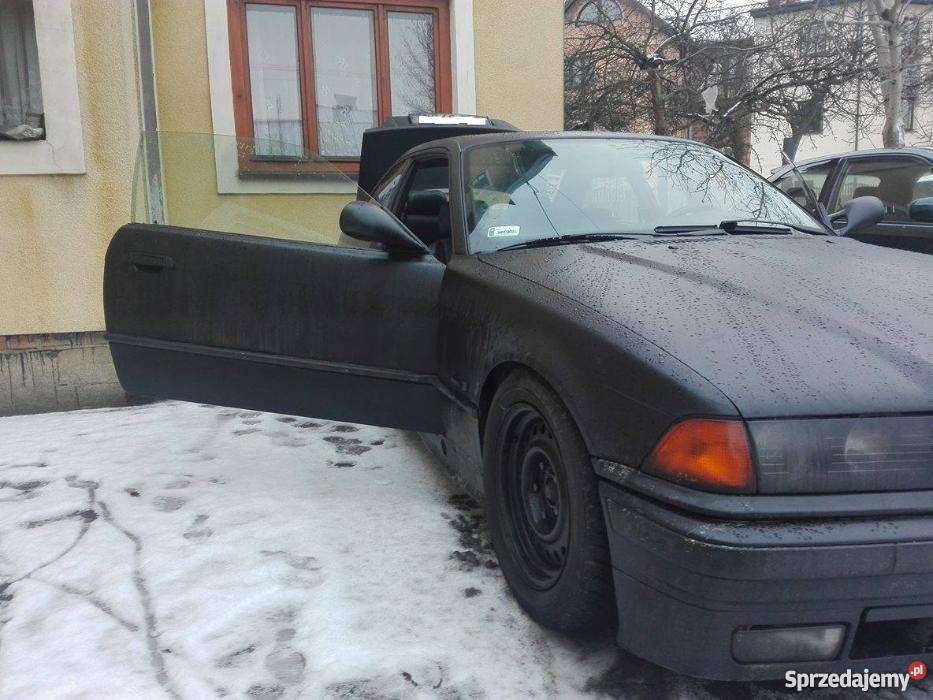 Bmw E36 28 COUPE Czarny mat Zadbana elektryczne szyby Seria 3 Mińsk Mazowiecki