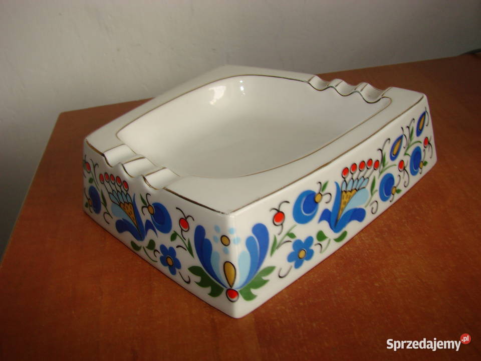 Lubiana wzór kaszubski popielniczka Pruszcz Gdański