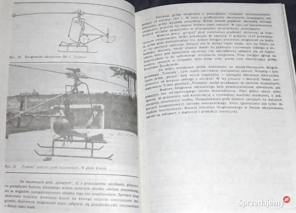 Wiropłaty w Polsce Ryszard Witkowski Rok wydania 1986 Pozostałe Chełm sprzedam