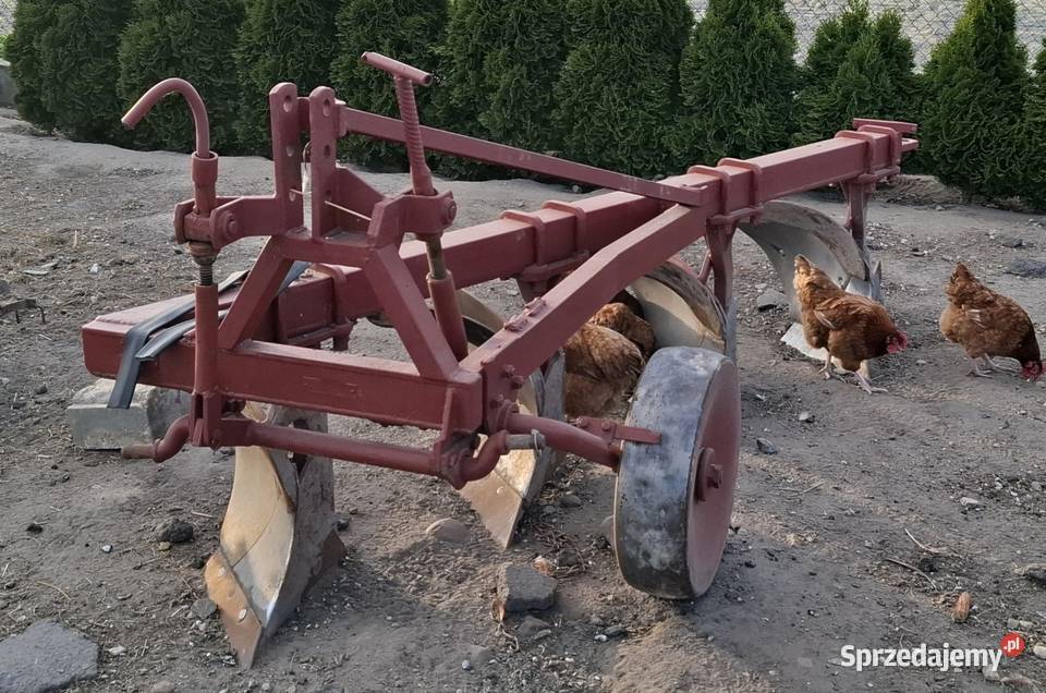 Pług 4 skibowy Fortschritt zagonowy łódzkie