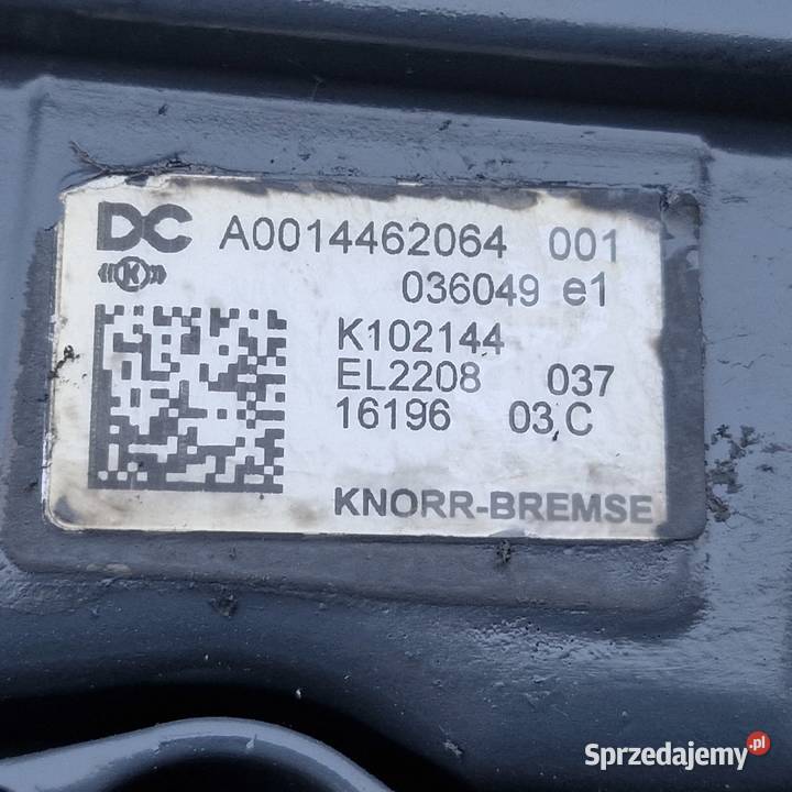 MERCEDES ACTROS ZAWÓR OSUSZACZ EL2208 Części Bieleń