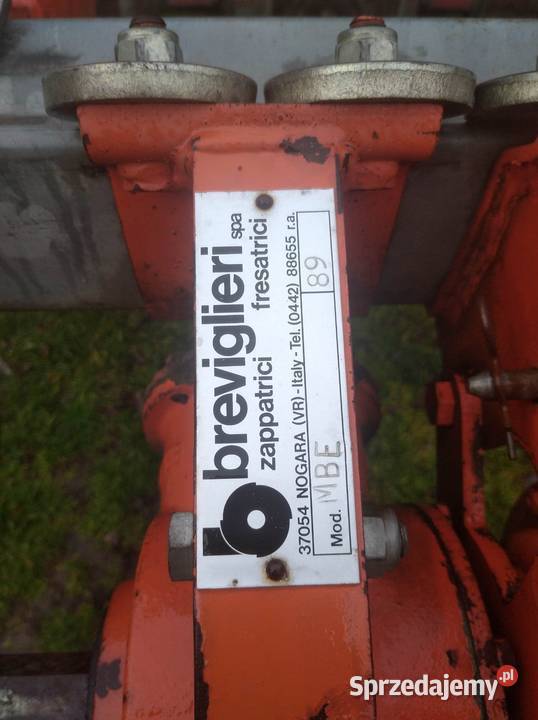 Glebogryzarka do truskawek BREVIGLIERI MBE Wierszczyca