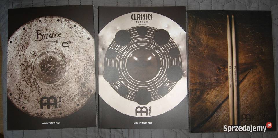 MEINL zestaw katalogów Kępice sprzedam