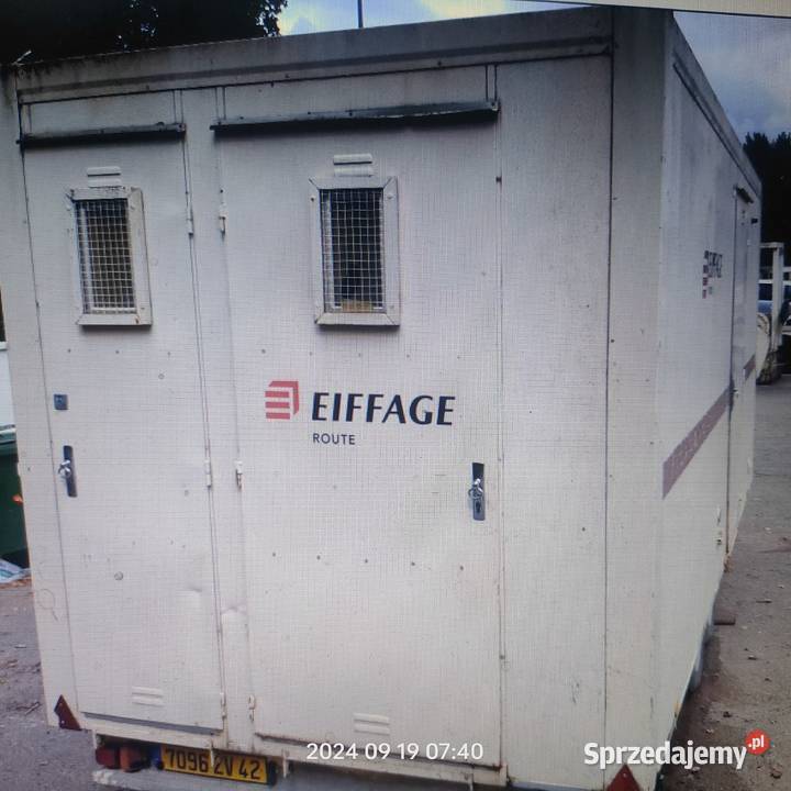 Przyczepa kempingowa kontener mieszkalny 2006 Hajnówka