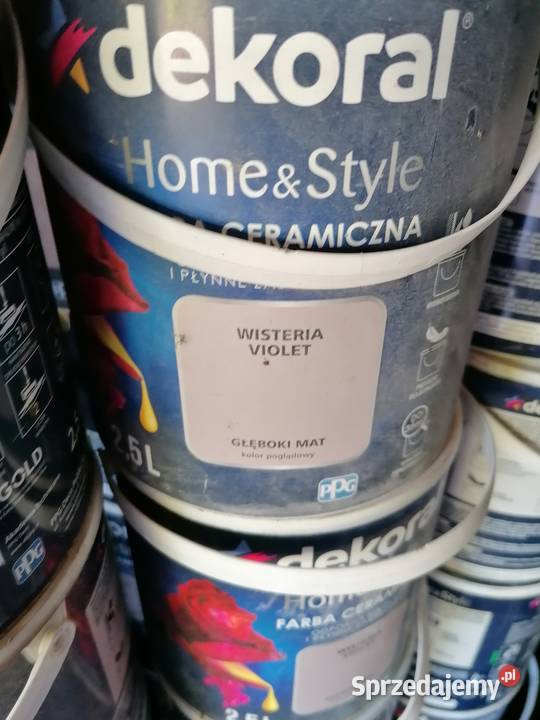 Farba ceramiczna Dekoral 25l Dom i Ogród Kętrzyn