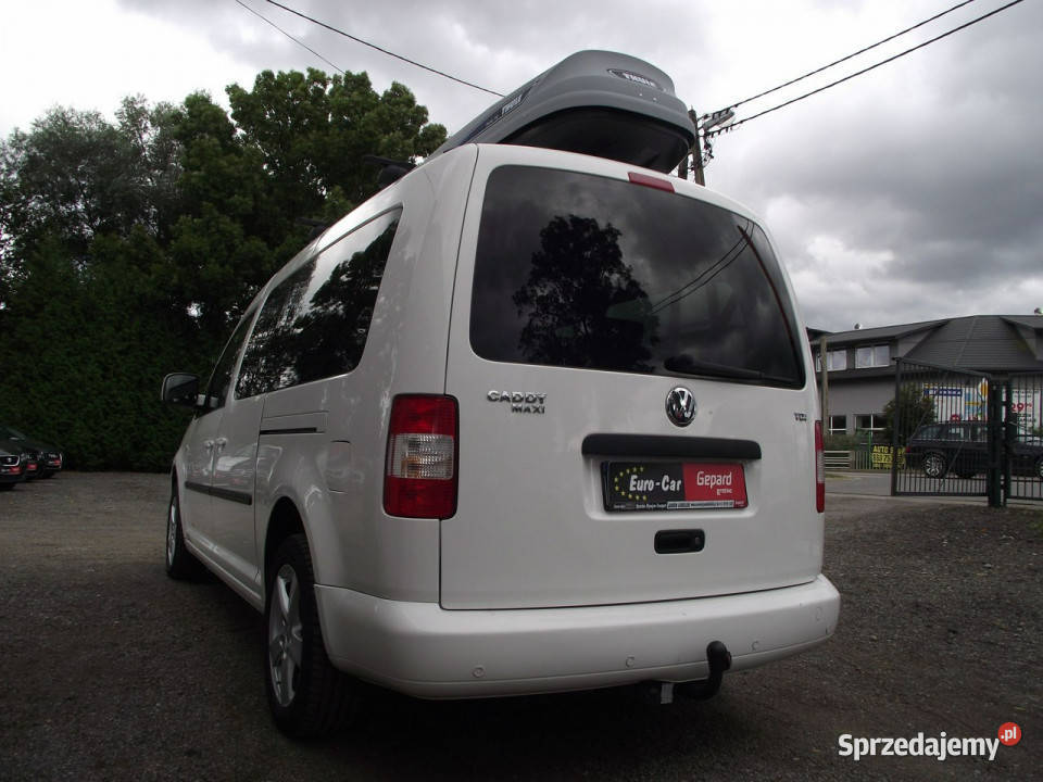 Volkswagen Caddy Maxi 7 osobowyMożliwość zamiany centralny zamek Caddy