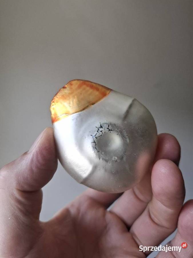 Szklana bombka bańka choinkowa ozdoba retro małopolskie Kraków