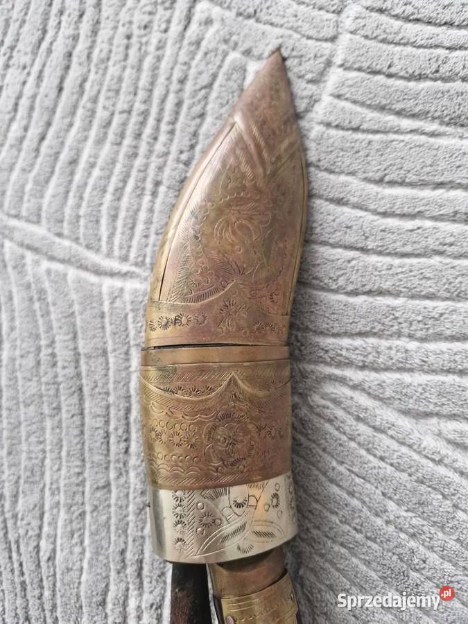 Ozdobny nepalski Kukri Khukuri nóż Warszawa sprzedam