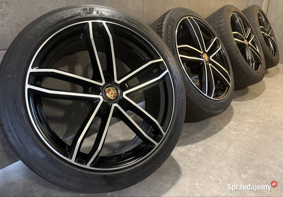 20 Porsche Macan felgi koła komplet z czujnikami Lubasz