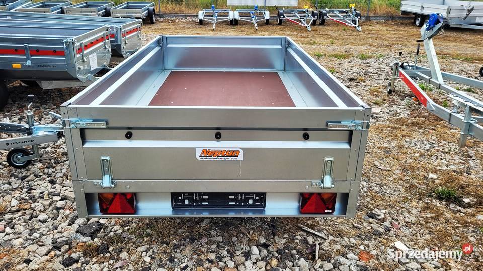 Przyczepka NEPTUN przyczepa 263x145 750DMC 505kg Piła
