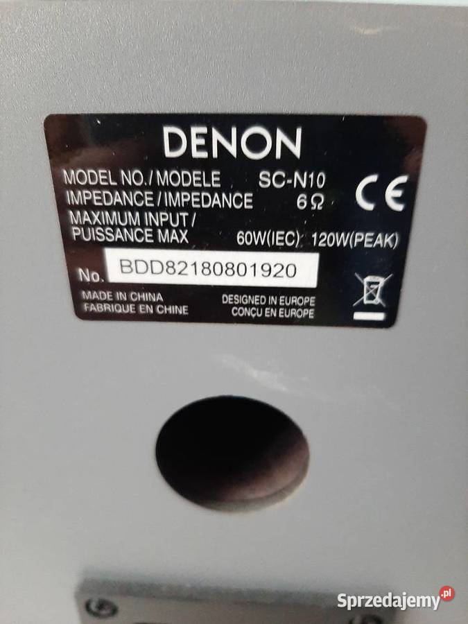 Kolumny Denon SCN10 Łódź sprzedam