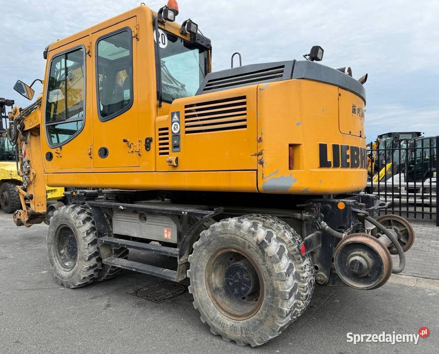 Koparka kolowa kolejowa Liebherr Hoff