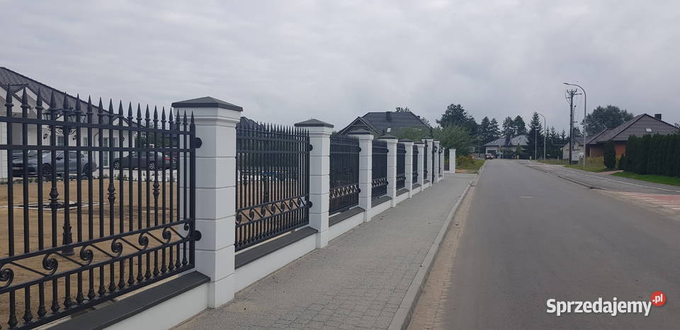 Ogrodzenia Boniowane słupki murki Stylowe Pruszków