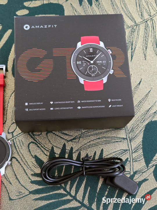 Amazfit GTR 42 Coral Red w super stanie podlaskie Michałowo sprzedam
