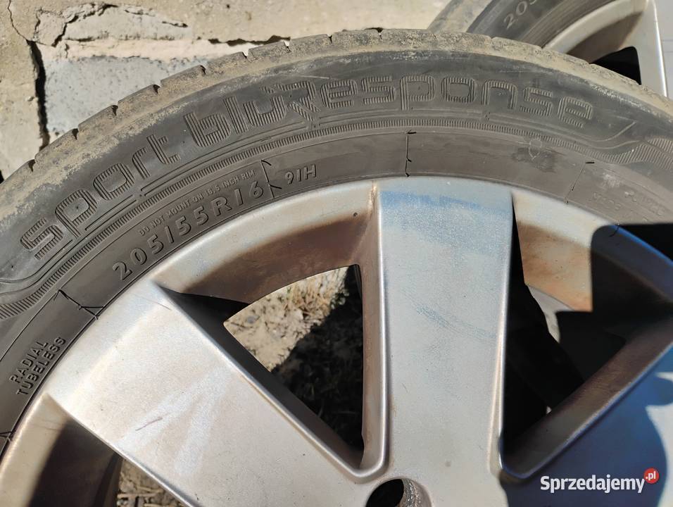 Koła letne Ford 20555R16 5x108 focus mk2mk3 Poświętne sprzedam
