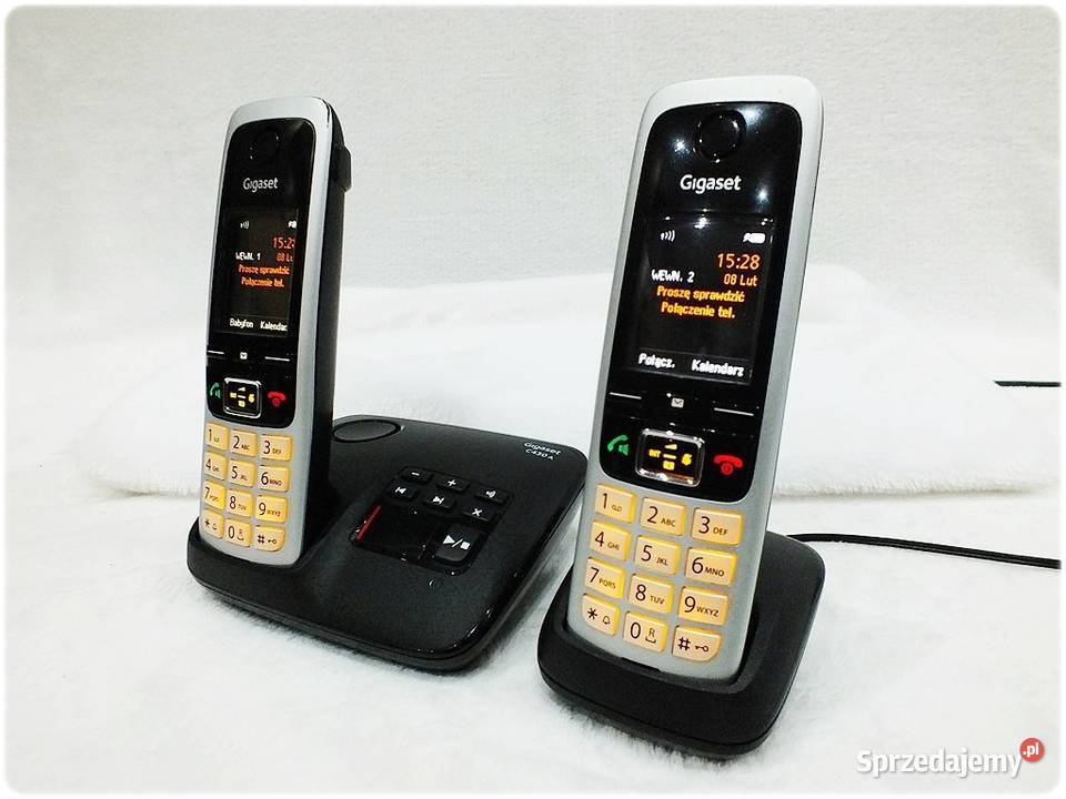 Telefon stacjonarny Gigaset C430A z sekretarką i Żary