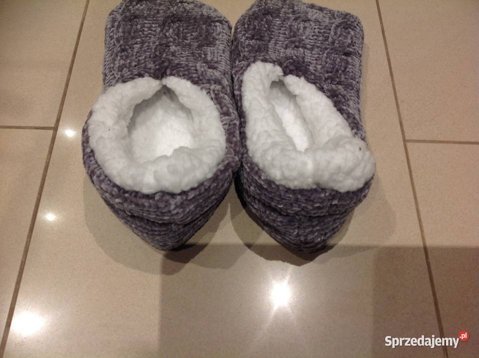 Miękkie Kapcie z Antypoślizgiem 39 lubuskie Nowa Sól