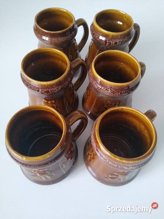 Kufel kolekcjonerski do piwa Mirostowice 6 sztuk Gdańsk sprzedam