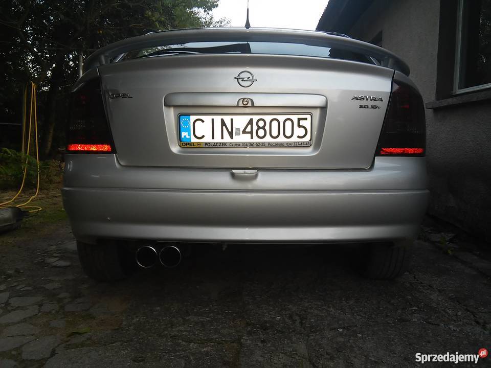 Opel Astra G II 20 136 wersja Sportive wspomaganie kierownicy kujawsko-pomorskie Pakość