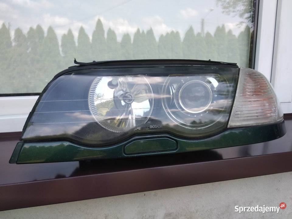 BMW E46 lampa przednia lewa xenon reflektor