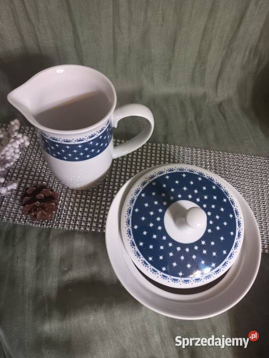 Serwis śniadaniowy Reichenbach dwóch osób Antyki, Sztuka, Kolekcje Trzebiatów