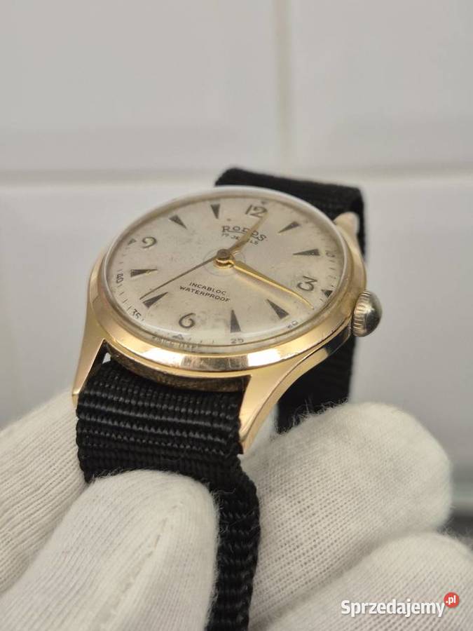 Rzadki zegarek szwajcarskiRodos śląskie Chorzów sprzedam