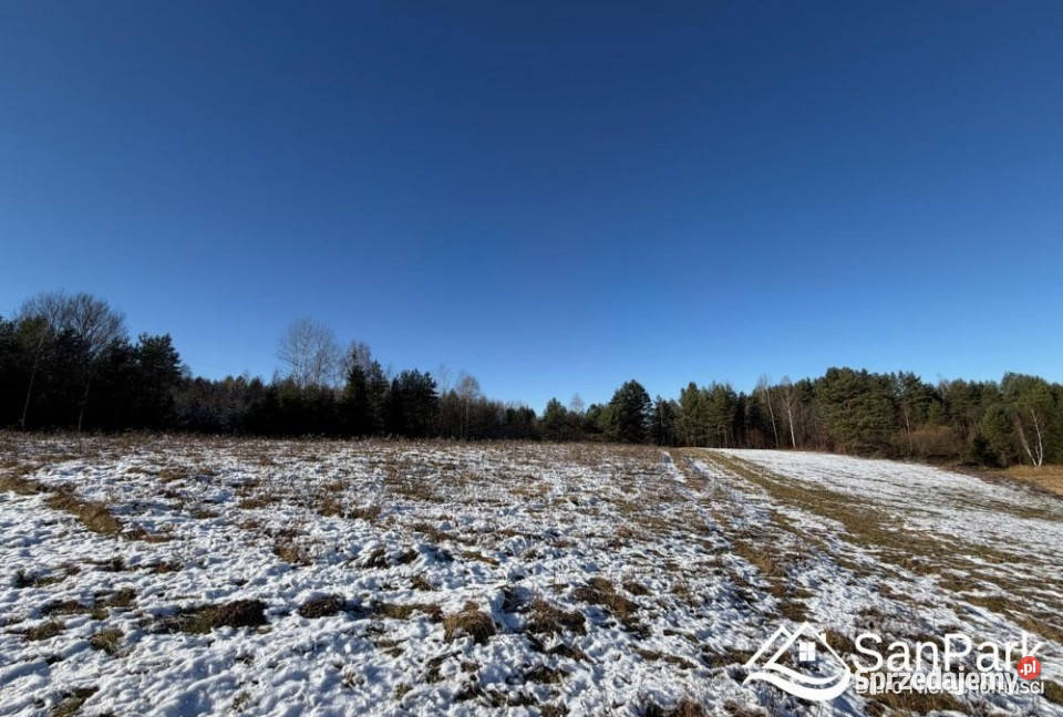 Działka 4800m2 Ustrzyki Dolne 64zł/m2