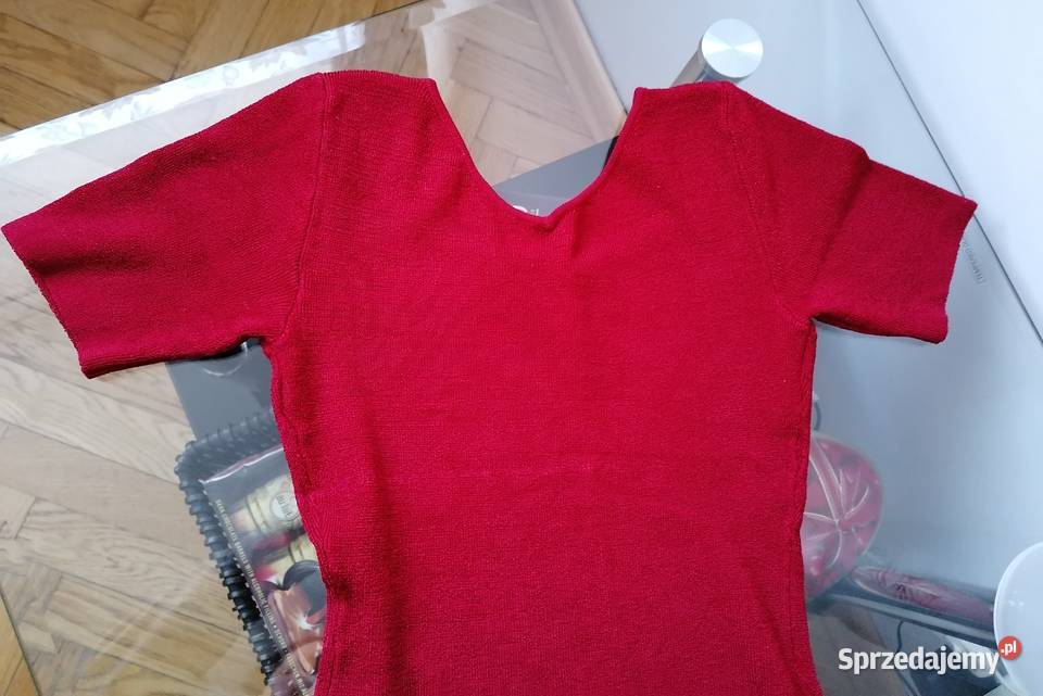 DAMSKA CZERWONA BLUZKA RUNIWERSALNY