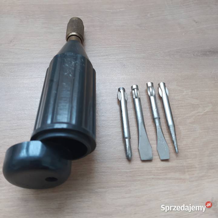 Wkrętaki z wymiennymi końcówkami PRL Warszawa
