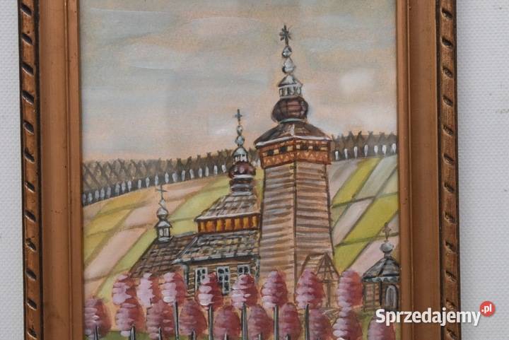 Nikifor Krynicki KRYNICA ZDRÓJ Kościół Cerkiew Obrazki i obrazy Kraków