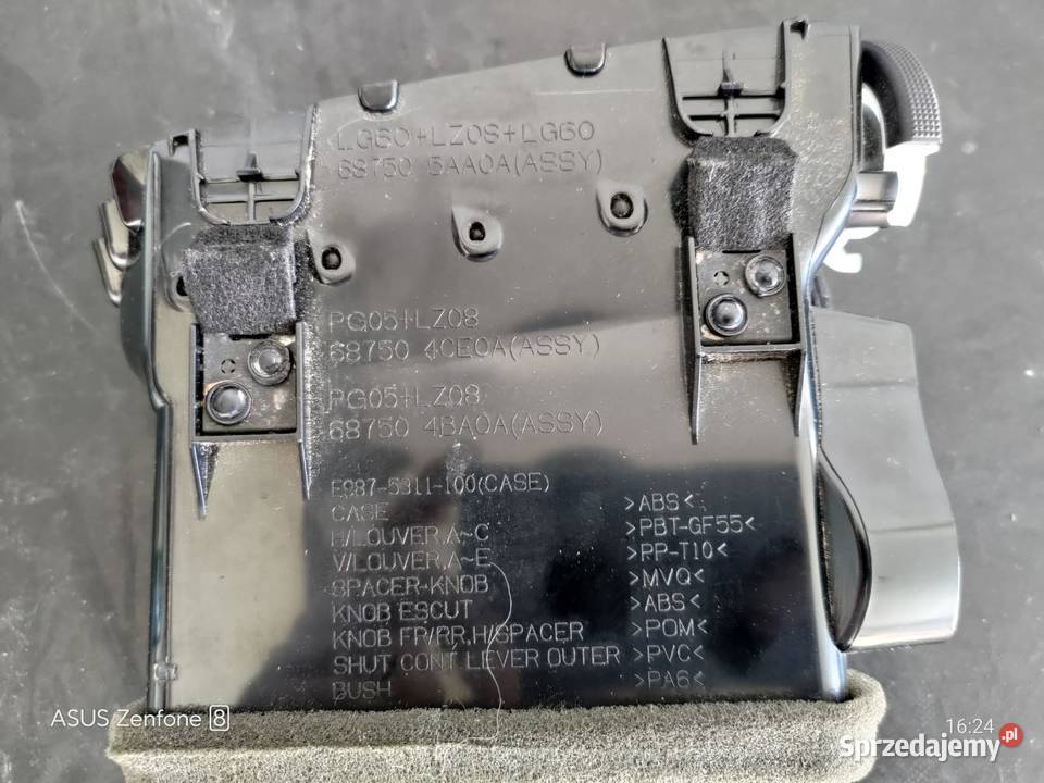 Kratka nawiewu środkowa NISSAN Qashqai j11 łódzkie Złoczew