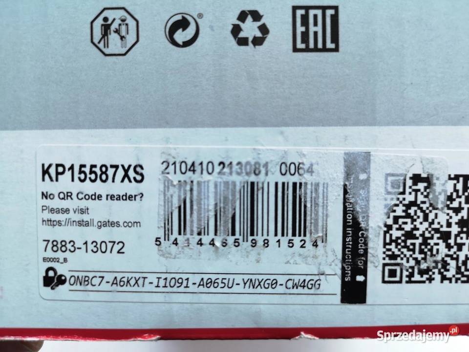 ZESTAW ROZRZĄDU CITROEN C3 FORD FIESTA 14 HDI