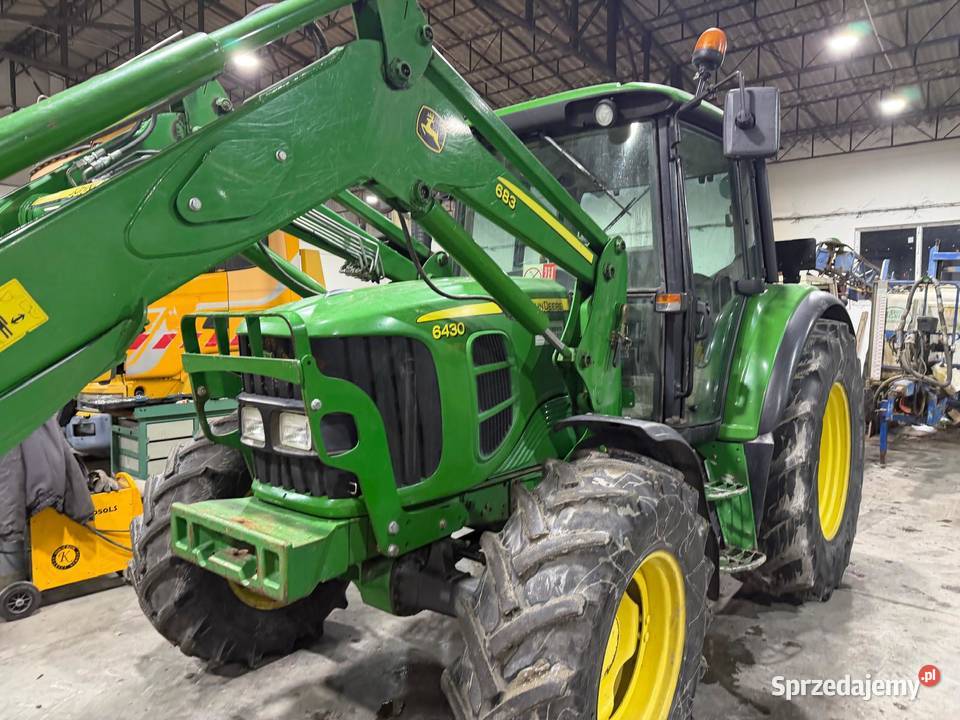 Ciągnik rolniczy John Deere 6430 2010 John Deere dolnośląskie Nowa Ruda