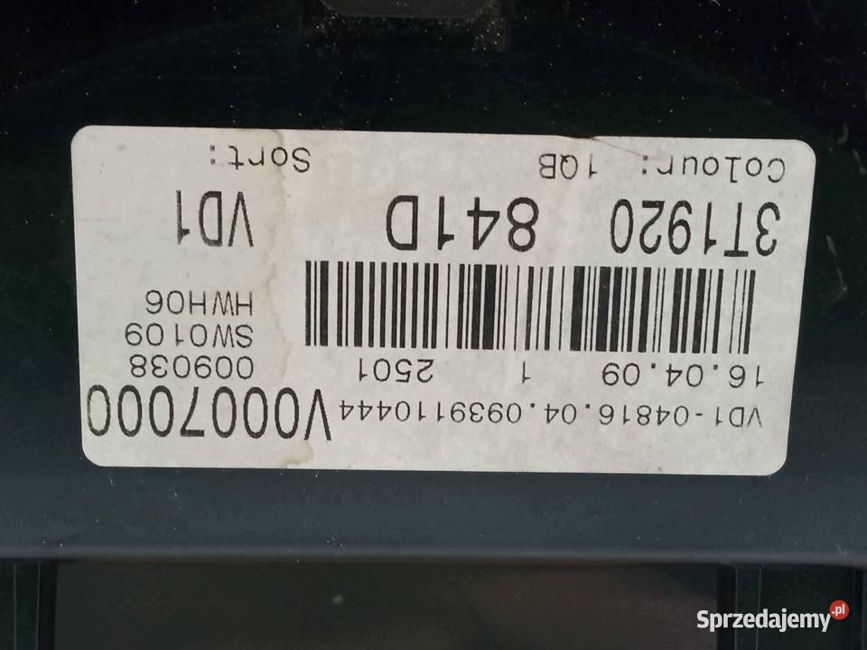 LICZNIK EU 3T1920841D 20 TDI Skoda Superb II