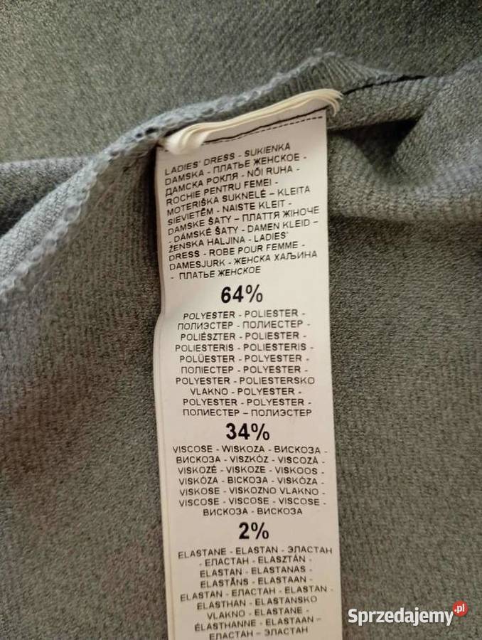 Sukienka damska Mohito szary/srebrny Biłgoraj