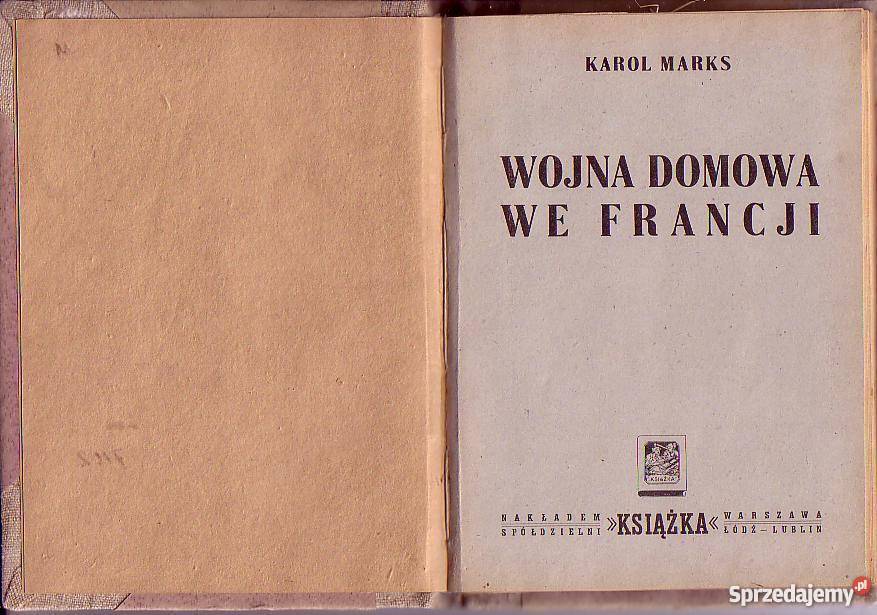 6814 WOJNA DOMOWA WE FRANCJI ZE WSTĘPEM F małopolskie