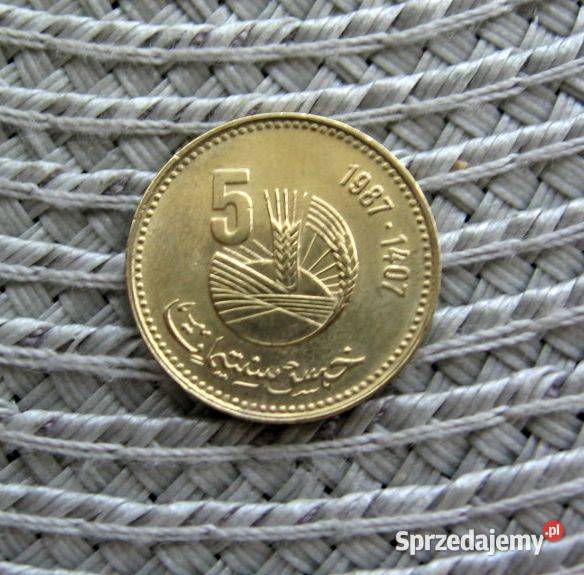 Maroko 5 Centymów 1987r FAO Kalisz