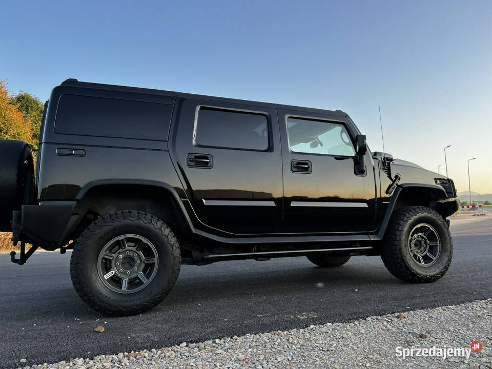 Hummer H2 Unikat stan kolekcjonerski full Bosse podgrzewane fotele Gdów sprzedam