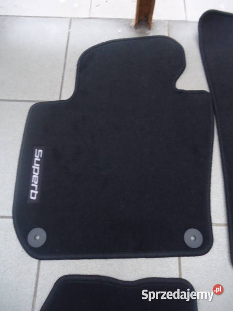OE SKODA DYWANIKI WELUROWE SKODA SUPERB II 0815 śląskie