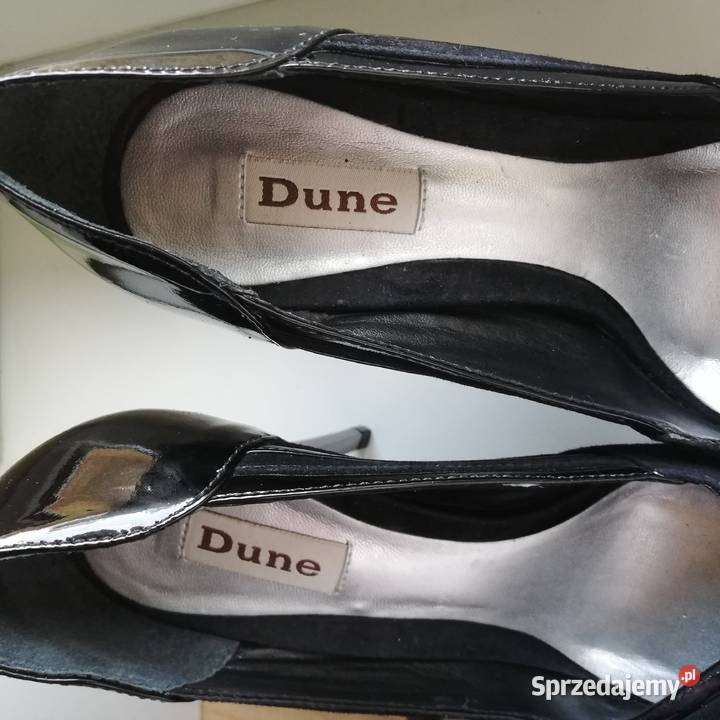 eleganckie czółenka Dune London szpilki na 24cm
