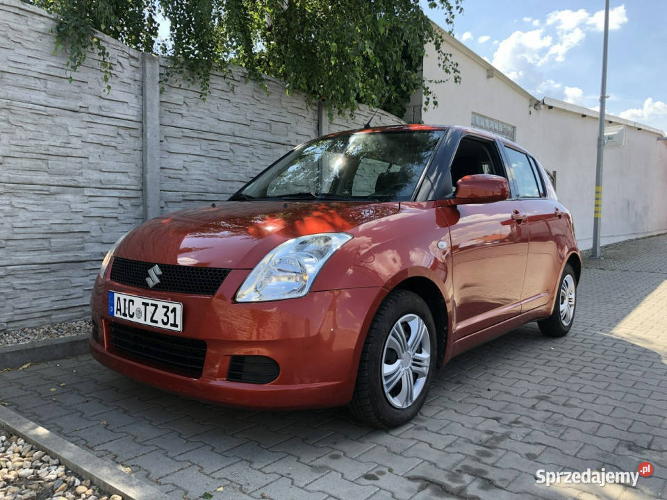 Suzuki Swift OPLACONY GWARANCJA serwisowany w kurtyny powietrzne Poznań sprzedam