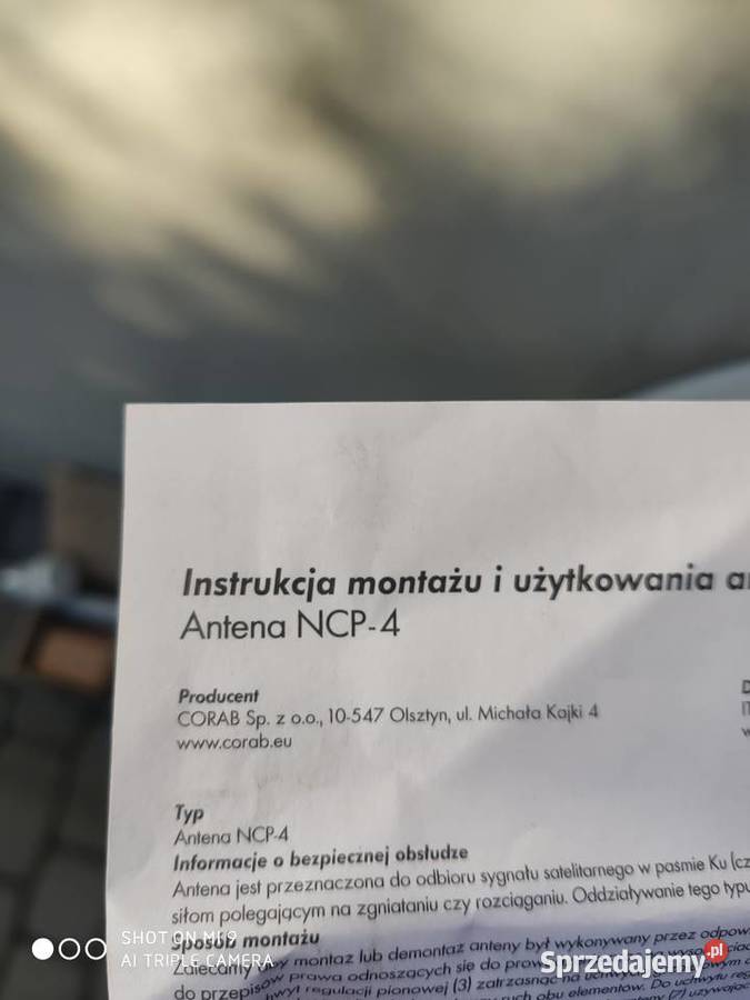 Antena satelitarna NC NCP4 śląskie Pszczyna