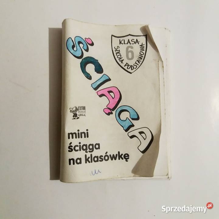Bogumiła Wojnar Język polski Mini Ściaga 6 język polski sprzedam